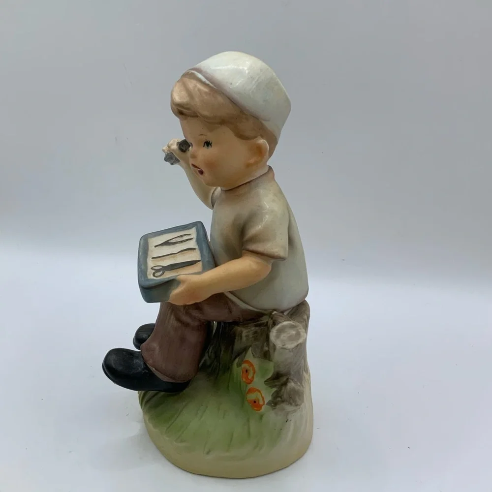 Napcoware Vintage Dentist-Doctor Boy Ceramic Figurine
